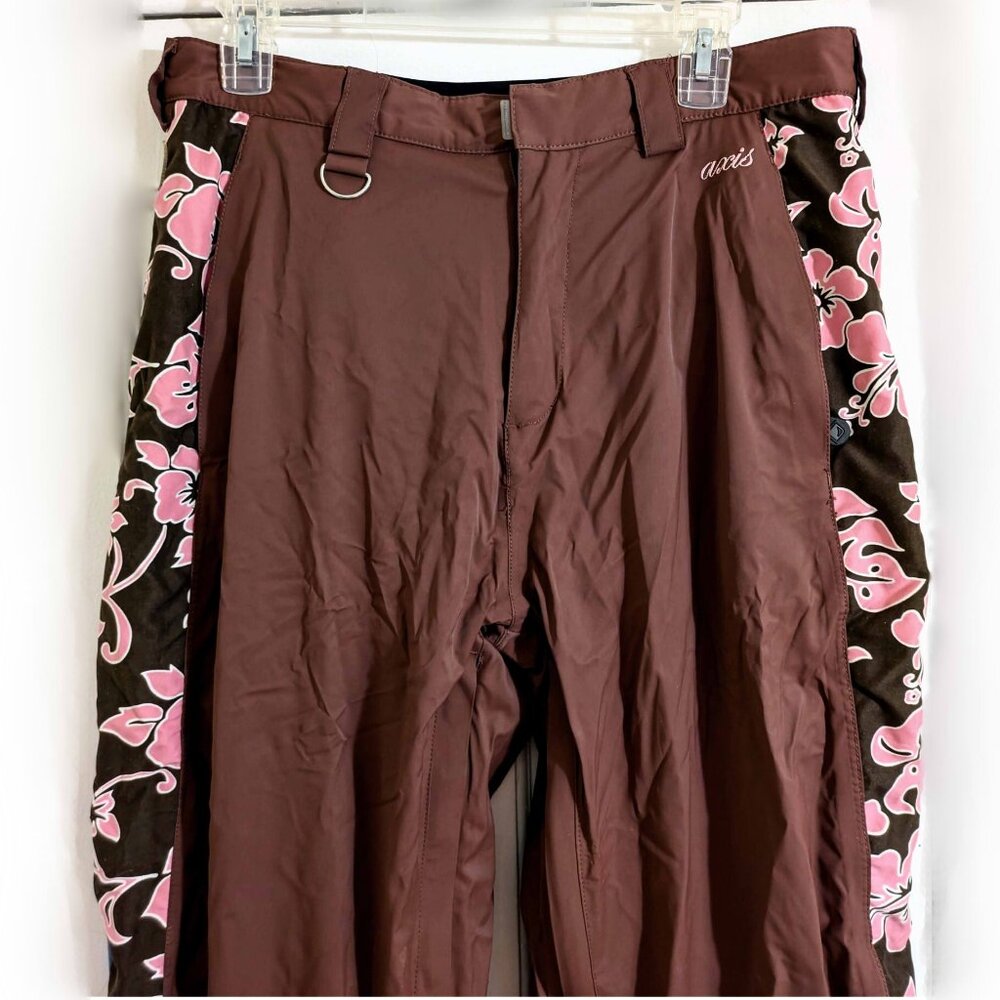 predator wear brown/pink lanai axis series ski snowboarding pants L